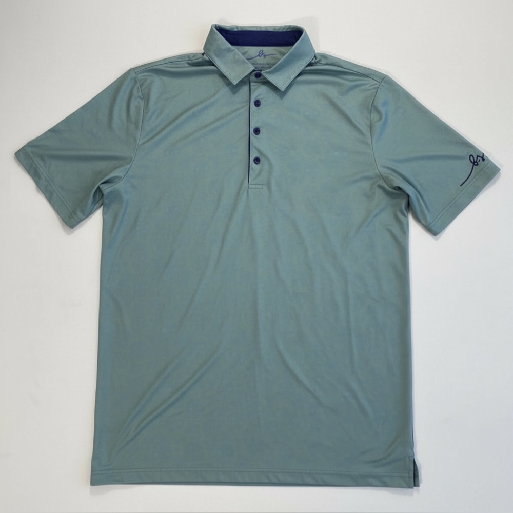 Boston Scott Golf Men’s Polo Shirt Skull All Over Print small nwt